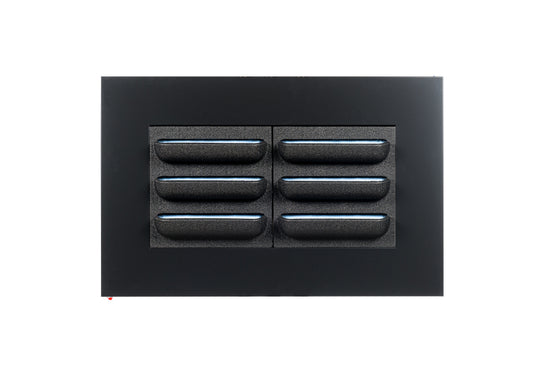 Tableau Plantes LivePicture 2 Anthracite (hors plantes) | 112 x 72 cm (lxh)